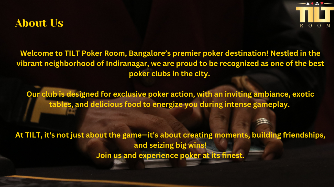 Best Poker Club In Bangalore